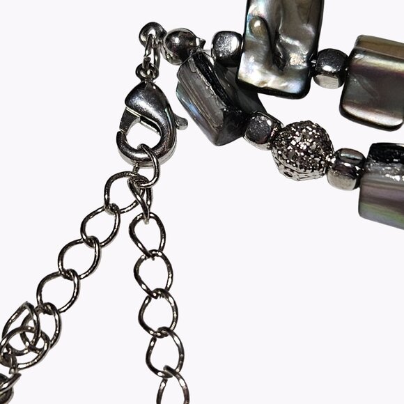 Elegant Boho Chipped Gemstone Multi Strand Necklace Fashion Jewelry Women - Picture 4 of 6